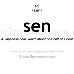 Sen definition